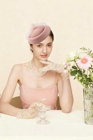 Pillbox Tea Party Fascinator Hat for Women