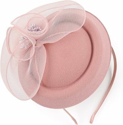 Pillbox Tea Party Fascinator Hat for Women