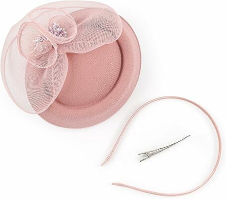 Pillbox Tea Party Fascinator Hat for Women