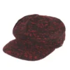 Red & Black Bakerboy Cap