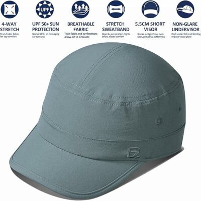 Short Bill Breathable Army Cap
