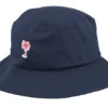 Summer Palm Logo Navy Bucket