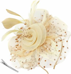 Women Flower Fascinators with Headband
