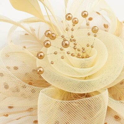 Women Flower Fascinators with Headband