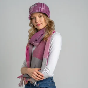 Women's Bakerboy Cap - Winton Pink