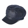 Women's Waxed Cotton Bakerboy in Navy