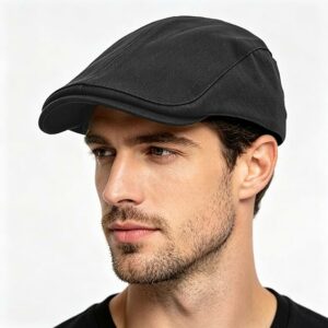 100% Cotton Classic Adjustable Flat Cap