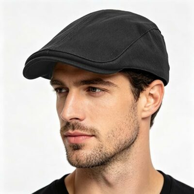 100% Cotton Classic Adjustable Flat Cap