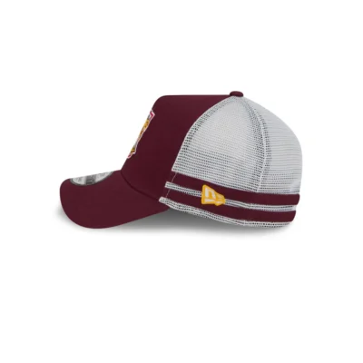 9Forty A-Frame Brisbane Broncos NRL Retro Trucker Cap