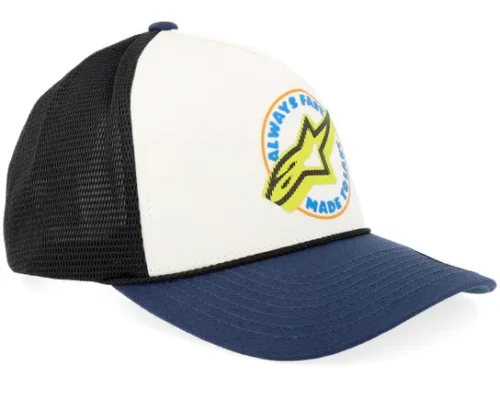Aorbit White Navy Black A-Frame Trucker