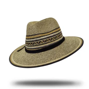 Braided Toyo Fedora Hat