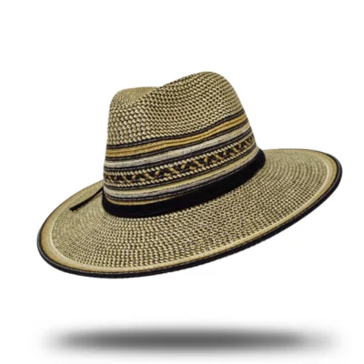 Braided Toyo Fedora Hat