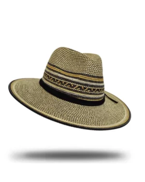 Braided Toyo Fedora Hat