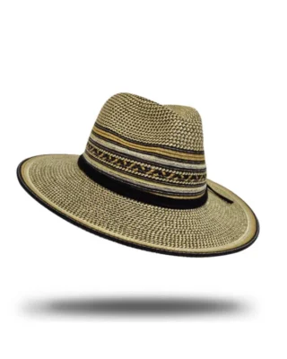 Braided Toyo Fedora Hat