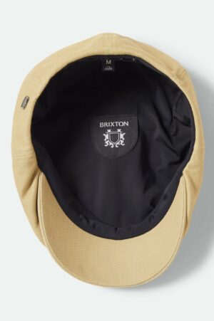 Brood Lightweight Newsboy Cap - Khaki