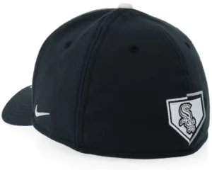 Chicago White Sox Primetime Df Rise Swooshflex Black/White Flexfit