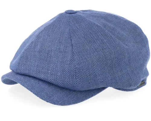 Classic Blue Flat Cap