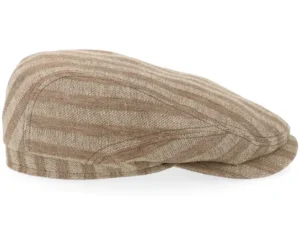 Coffee Dyed Barista Beige Almond Flat Cap