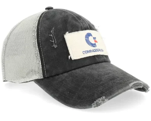 Commodore64 BlackWhite Trucker Cap