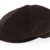 Contem Dark Brown Flat Cap