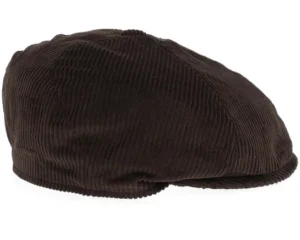 Contem Dark Brown Flat Cap