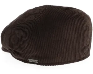 Contem Dark Brown Flat Cap