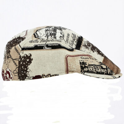 Cotton Domed Flat Cap