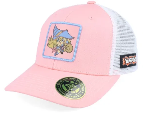 Dark Magician Girl PinkWhite Trucker - Yu-Gi-Oh
