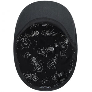 Domed Flat Cap - Grey