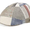 Duck Cap Patchwork Patchwork Flat Cap