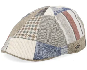Duck Cap Patchwork Patchwork Flat Cap