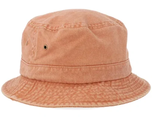 Dyed Cotton Twill Orange Bucket