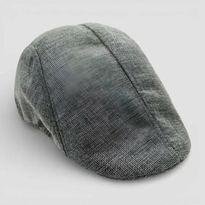 Grey Summer Flat Cap
