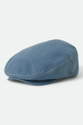 Hooligan Flat Cap - Denim Blue