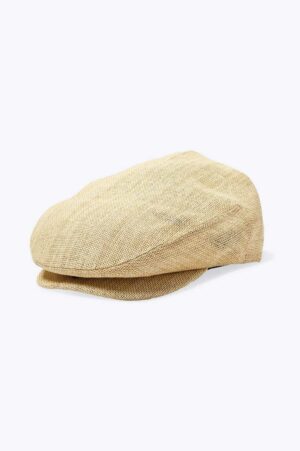 Hooligan Lightweight Flat Cap - Brown