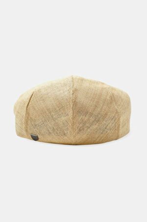 Hooligan Lightweight Flat Cap - Brown
