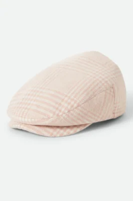 Hooligan Lightweight Flat Cap - Soft Pink