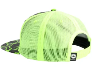 Hv Yellow Vintage Camo Trucker Cap