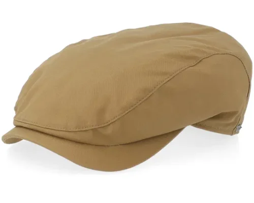 Ivy Contemporary Beige Flat Cap