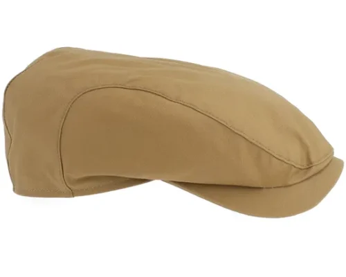 Ivy Contemporary Beige Flat Cap