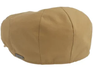 Ivy Contemporary Beige Flat Cap