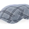 Ivy Contemporary Blue Flat Cap