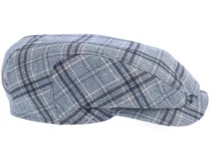 Ivy Contemporary Blue Flat Cap