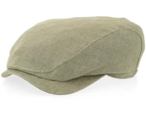Ivy Contemporary Light Green Flat Cap
