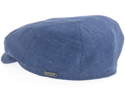 Ivy Contemporary Navy Flat Cap