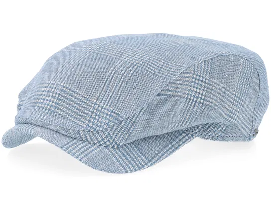 Ivy Contemporary Sky Blue Flat Cap