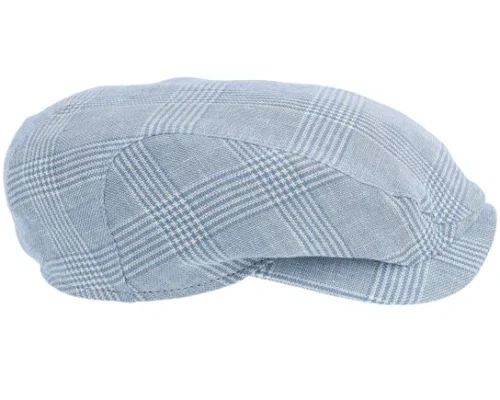 Ivy Contemporary Sky Blue Flat Cap