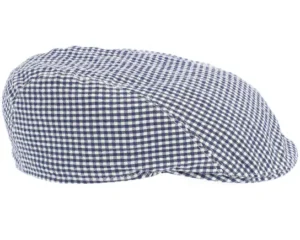 Ivy Modern Dark Navy Flat Cap