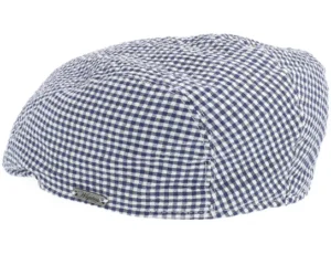 Ivy Modern Dark Navy Flat Cap