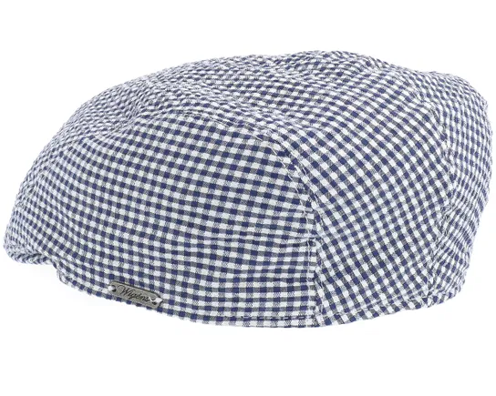 Ivy Modern Dark Navy Flat Cap